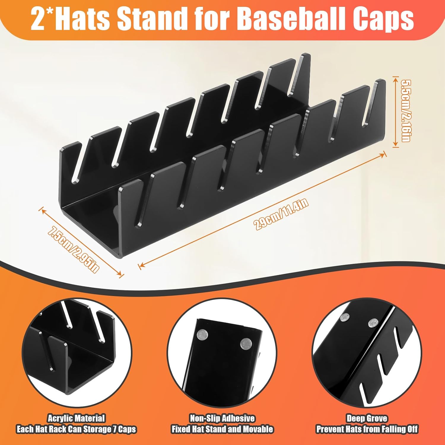 Cap Stack Organizer